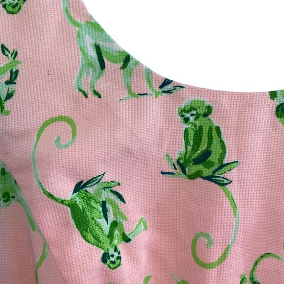 Lilly Pulitzer NWT Mila Stretch Shift Dress Monkey Business Size 2 NWT - Picture 7 of 7